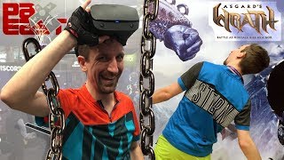 Oculus Rift S  Asgards Wrath at PAX East 2019  Active VR Battle Scenes [upl. by Remmus900]