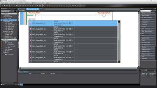 OMRON NX PLC 실습 1 [upl. by Anayik]