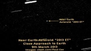 Asteroid fliegt knapp an Erde vorbei [upl. by Justine542]