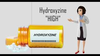 hydroxyzine high hydroxyzine recreational use hydroxyzine withdrawal [upl. by Euqnom782]