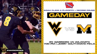 Wapsie Valley vs Maquoketa Valley  IHSAA Class A Football Playoffs Second Round [upl. by Carrel]