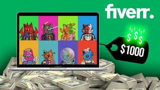 ⭐️ HOW TO SELL ART ON FIVERR Step by Step [upl. by Richie157]