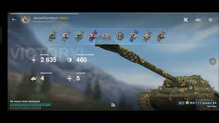 World Of Tanks Blitz Replays  WZ111 5A 26k Damage amp 4 Kills [upl. by Daberath]