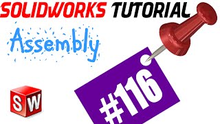 116 SolidWorks Assembly Tutorial Parallel mate [upl. by Basil]