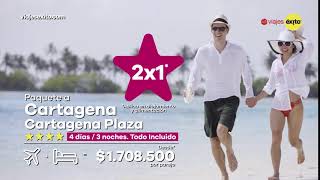 Viaja 2X1 a destinos nacionales con Viajes Éxito [upl. by Verbenia]