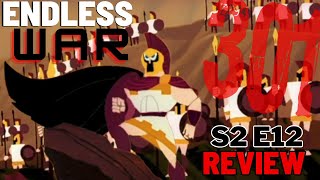 Spartans Take on Cyber Bulls  Samurai Jack Season 2 Episode 12 Review [upl. by Tiffanle]