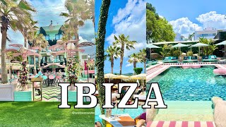 IBIZA Spain Walking Tour  WiKiWoo  OBeach  BamBuKu amp FlowRider  Island Tour [upl. by Ellivnarg]