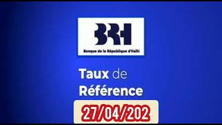 Taux de référence de la BRH Mardi 27 avril 2021 [upl. by Omura]