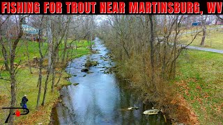 Trout Fishing Near Martinsburg West Virginia [upl. by Ahselrac]