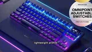 SteelSeries Apex Pro TKL Wireless HyperMagnetic Gaming Keyboard  Review [upl. by Burget595]