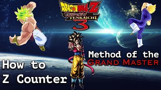 DBZ Budokai Tenkaichi 3  How to Z Counter GUIDETUTORIAL GrandMasterHawk [upl. by Whiteley]