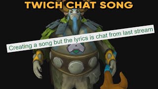 AdmiralBulldog Reacts to Songs Made from Chat [upl. by Wiburg]