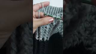 Crochet stitch fpdc amp bpdc crochet handmade shorts reels slowstitching [upl. by Dnaltruoc122]