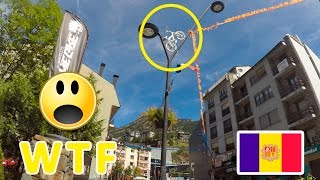 HAY BICIS ENCIMA DE LAS FAROLAS  VLOG ANDORRA [upl. by Naleek]