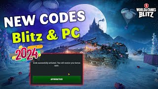 world of tanks blitz codes 2024 🎁 WOT Codes 2024 [upl. by Atinaujnas]