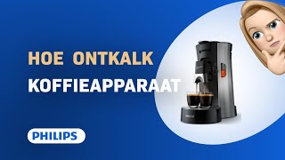 Hoe ontkalk je jouw Philips Senseo Select CSA250 koffiezetapparaat [upl. by Nnazil578]