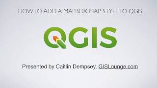 How to Add a Map from Mapbox to QGIS [upl. by Sharlene]