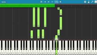 Seru Giran  Seminare  Piano Tutorial  Midi [upl. by Craig]