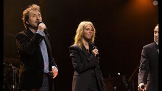 Edouard Baer et Sandrine Kiberlain  retrouvailles complices à lOlympia devant Pierre Souchon sosi [upl. by Odlanor]