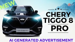 New Chery Tiggo 8 Pro Advertisement using AI [upl. by Novyad]