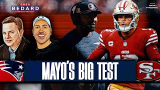 Can Mayo get Patriots to rebound vs 49ers  Greg Bedard Patriots Podcast [upl. by Atrahc]