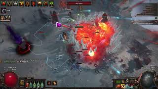 Path of Exile 323  Splitting Steel Champ  Fastest early mapping [upl. by Assiren]