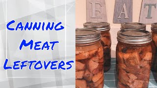 Canning Cooked Meat [upl. by Elgna]