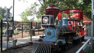 Pullen Park Train  Raleigh NC  GG Jane GG Doug and Sophia [upl. by Hallett]