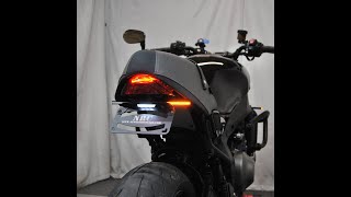 New Rage Cycles Installation Instructions 2022 Yamaha XSR 900 Fender Eliminator [upl. by Nedac]