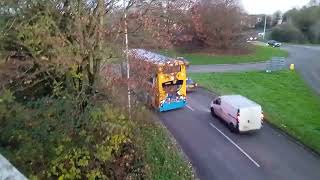 Buses in Cirencester  211124 [upl. by Bullock954]