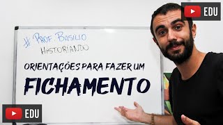 Tutorial  Como fazer um fichamento [upl. by Tadashi]