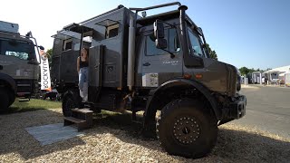 Das geländegängigste Wohnmobil der Welt Actionmobil Atacama 4000 Unimog 2023 Kann alles Überall [upl. by Pauiie346]