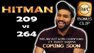 Rohit Sharma On Which Double Century Was The Best  Breakfast With Champions Exclusive [upl. by Kacie633]