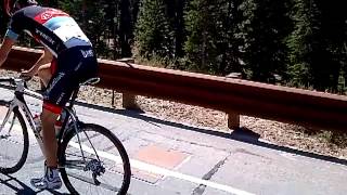 Andy Schleck doing wheely at RenoTahoe visittraining [upl. by Garvey]