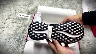 2024 Christmas Gift Real VS Fake Roger Vivier Viv Run Sneakers unboxing checking [upl. by Gilberta]