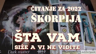 Škorpija ♏ Godina hrabrosti i trijumfaquot Intuitivno Tarot čitanje za 2022 [upl. by Nevah]