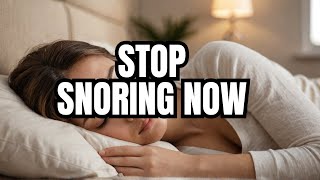 Stop Snoring Now with One Simple Trick [upl. by Shama]