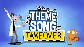 Theme Song Takeover  Dr Doofenshmirtz takes over Kiff  Phineas and Ferb amp Kiff  disneychannel [upl. by Oiznun]