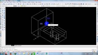 Vẽ 3D đơn giản amp Xuất 3 hình chiếu trong Layout [upl. by Reel]