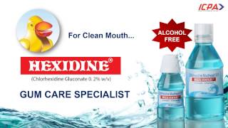 Hexidine – Gum Care Medicine with Chlorhexidine Gluconate 02 wv [upl. by Kirsteni487]