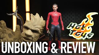 Hot Toys Friendly Neighborhood SpiderMan Tobey Maguire Unboxing amp Review [upl. by Darius]