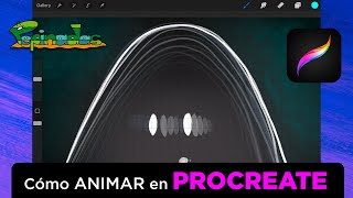 Como ANIMAR en PROCREATE  Tutorial animación [upl. by Mariam]