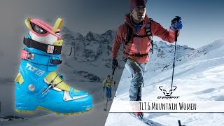 Dynafit  TLT 6 Moutain Women 20152016  chaussure de ski par Snowleader [upl. by Orlanta]