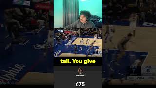 Grizzlies vs 76ers HIGHLIGHTS shorts reaction nba jamorant joelembiid paulgeorge 76ers [upl. by Zel365]