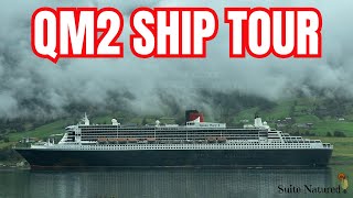 Cunard Queen Mary 2 Ship Tour  FULL Walkthrough of the Worlds ONLY Ocean Liner 🛳️ [upl. by Fanestil]