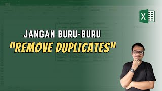 Cara Mencari Data Berulang Study Kasus  Merapikan Part List Project Hindari quotRemove Duplicatesquot [upl. by Whiney871]