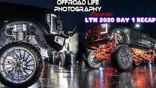 Lifted Trucks Cruising Through Outside Mall  Lifted Truck Nationals Day 1 Recap [upl. by Eiuqnimod]