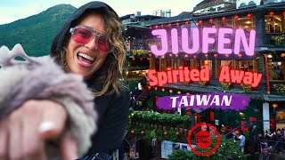 SPIRITED AWAY in the ICONIC JIUFEN Taiwan  FOOD TOUR Experience [upl. by Cobby744]