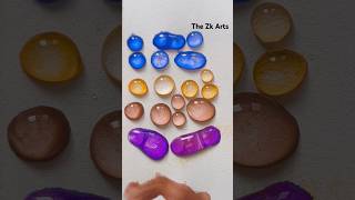 💜💙💛🤎 Multi Shades Merging Dropsart asmr [upl. by Adnwahsat]