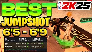 BEST JUMPSHOT FOR 6566676869 IN NBA 2K25 CANT MISS [upl. by Brynna]